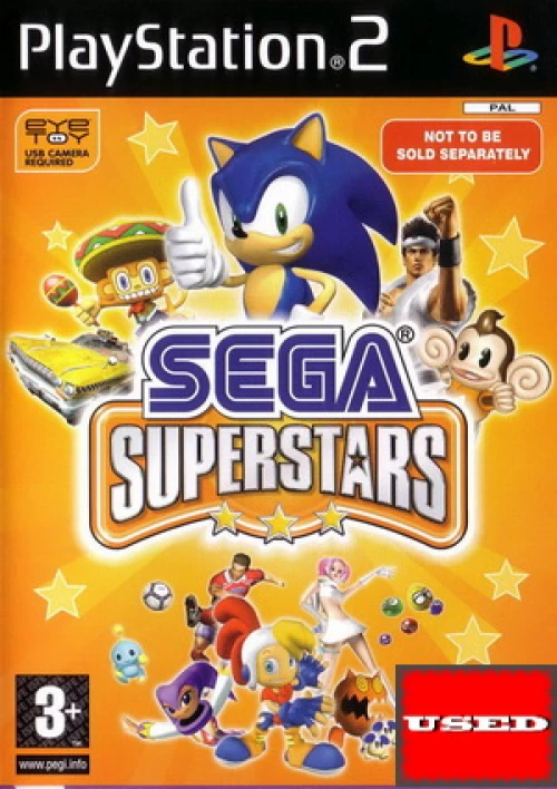 SEGA SuperStars PS2 USED