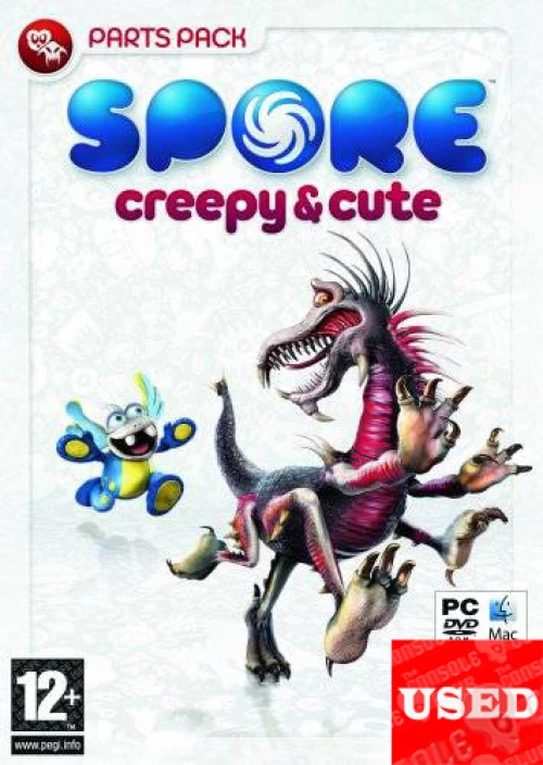 Spore Creepy & Cute PC  USED