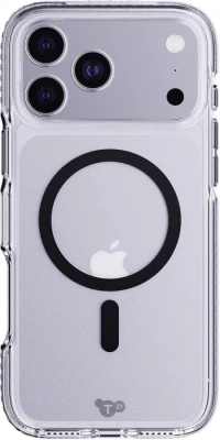TECH21 IPHONE 17 PRO MAX CASE (T21-11335)  EVOCRYSTAL W/MAGSAFE-CLEAR/BLACK