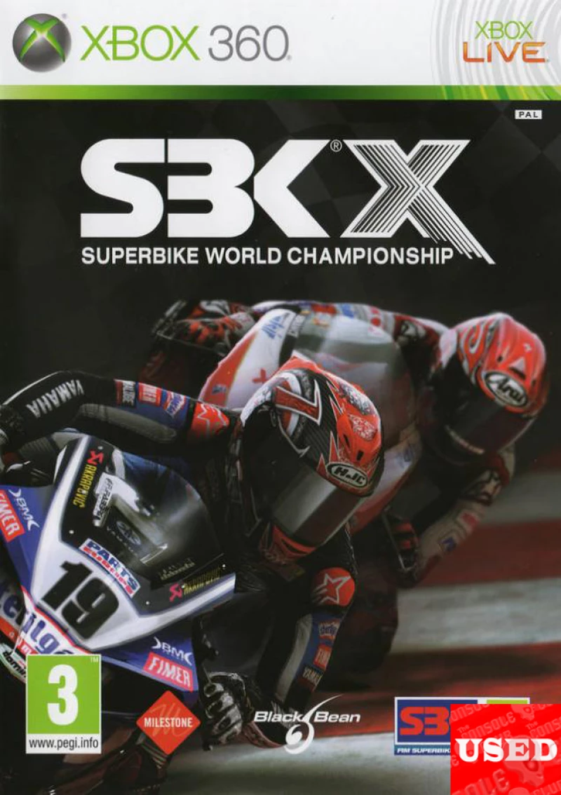 SBK X: Superbike World Championship (PR) X360 USED (Disc Only)