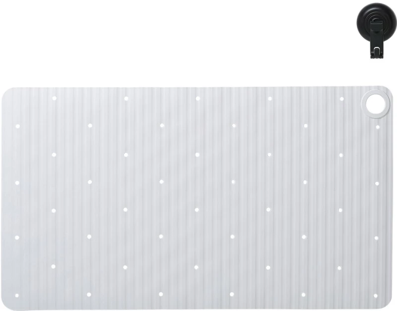 Ribb Αντιολισθητικό Πατάκι 40x70cm White with Black Hook Sealskin  800623