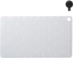 Ribb Αντιολισθητικό Πατάκι 40x70cm White with Black Hook Sealskin  800623