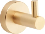 Άγκιστρο Μονό Χρυσό Ματ Bronze Art Inox304 3130-G1
