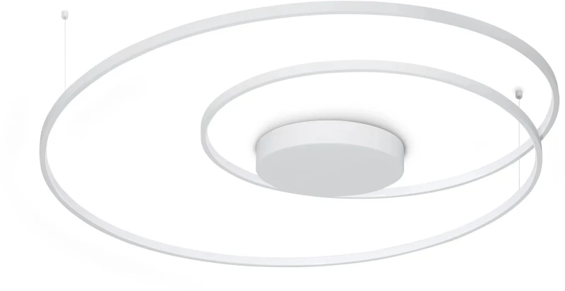 Φωτιστικό Οροφής OZ PL D100 ON-OFF Λευκό 3000K Ideal Lux 352428