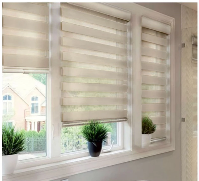Double Ρόλερ Ρυθμιζόμενης Σκίασης 140x230cm Μπεζ MRShome  DRD-BG140230