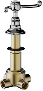 Horus Montmartre Classic Collection - 4 Ways Deck Mounted Diverter - Polished Nickel 50.476-NB