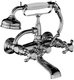 Horus Montmartre Classic Collection - Complete Wall Bath / Shower Mixer - Polished Nickel 07.424-NB