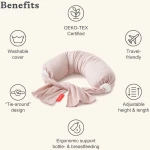 Bbhugme Μαξιλάρι Θηλασμού Pink Melange