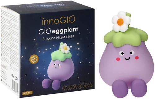 innoGIO Φωτιστικό Νυκτός Gio Eggplant