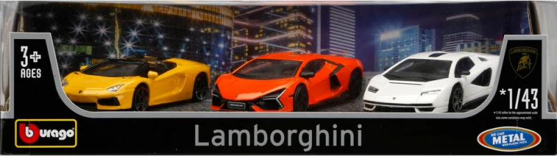 ΜΙΝΙΑΤΟΥΡΕΣ LAMBORGHINI URUS/CENTENARIO/AVENDATOR 1:43 BURAGO LAMPA 1ΤΕΜ.