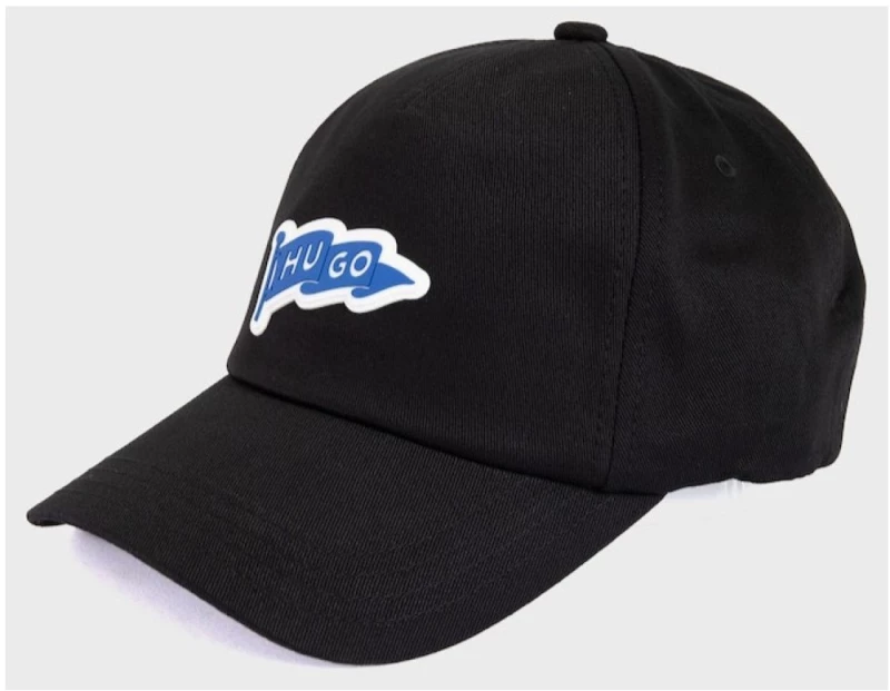 ΚΑΠΕΛΟ HUGO Jinko-Flag 4193-66373494, Χρώμα BLACK