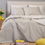 Σεντόνια Maverick (Σετ 3τμχ) Light Grey Melinen Μονό 170x270cm 100% Βαμβάκι