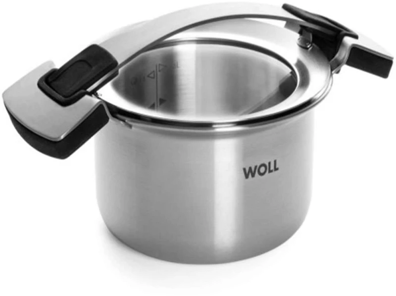 Χύτρα Concept Pro 116CO 16cm 2lt Inox-Black Woll 2lt Ανοξείδωτο Ατσάλι