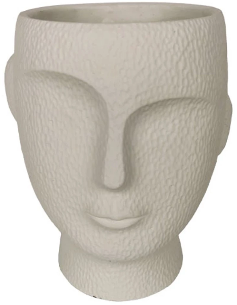 Κασπώ Πρόσωπο 06-20297 18x16x21,5cm Ecru Marhome Τσιμέντο