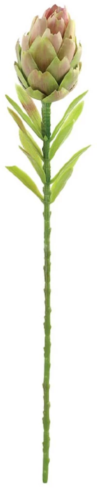 Τεχνητό Κλαδί Πρωτέα 00-99932-1 Φ7x56cm Green-Pink Marhome Ύφασμα,Πλαστικό