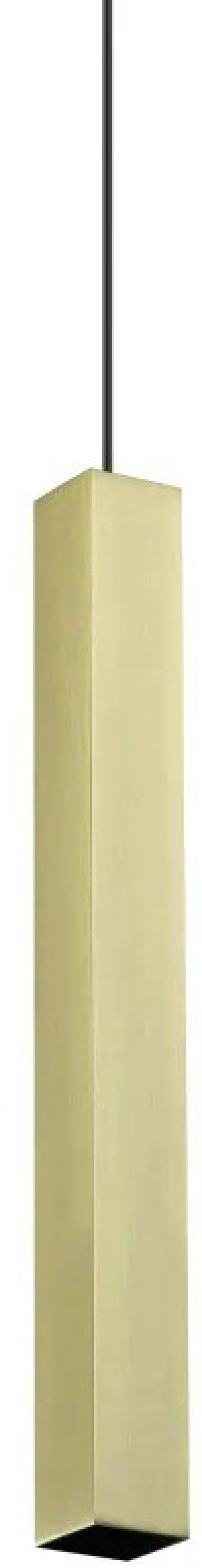 Φωτιστικό Οροφής Κρεμαστό Look Square 366982 GU10 4x40m Brass Ideal Lux
