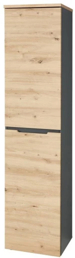 Ντουλάπα Γραφείου Johnson III 162827059 45x38x197cm Natural-Black