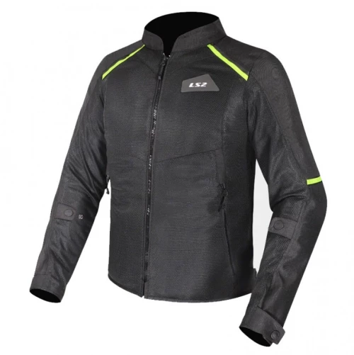 LS2 Breeze Jacket Black/Yellow