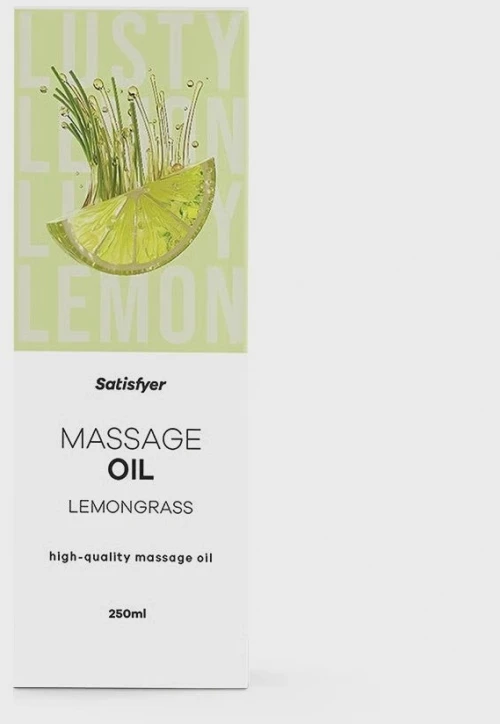 Massage Oil, Lemongrass, 250 ml