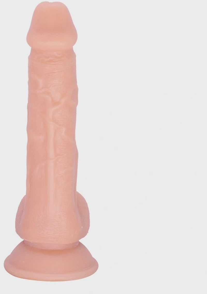 Evan Realistic Dildo with Suction Cup at the Base, Premium TPE,
