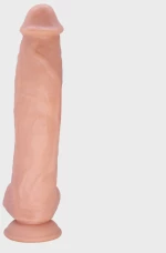 No.9 Dildo King Size, Premium TPE, Flesh, 31.2 cm, FUCKMINATOR