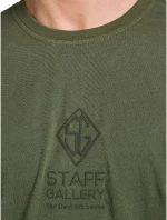 STAFF Ανδρικό πράσινο κοντομάνικο -Shirt 64-006.055.Ν0093