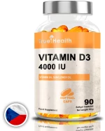 Vitamin d3 4000 i.u. 90sgels / True Health