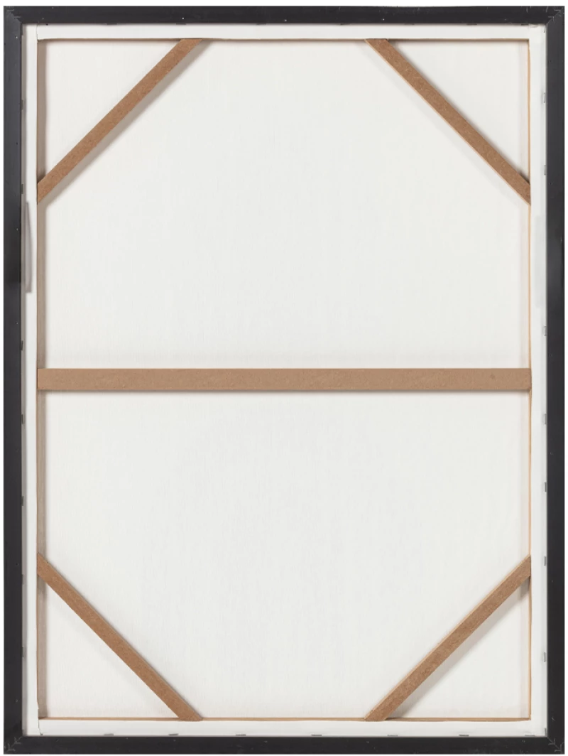 LIBERTA ROVA ΠΙΝΑΚΑΣ ΔΙΑΚΟΣΜΗΣΗΣ 60x80x3cm ΚΑΜΒΑΣ ΠΟΛΥΧΡΩΜΟ MDF ΜΑΥΡΟ
