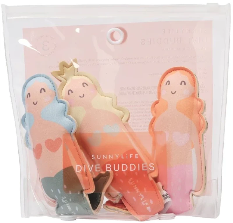 SunnyLife Παιχνίδι Κατάδυσης 3τμχ Buddies Melody the Mermaid Multi 26180261