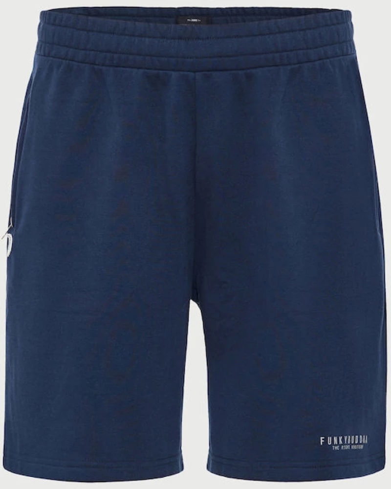 Funky Buddha Essential ανδρική αθλητική βερμούδα μπλε FBM013-050-03-Navy