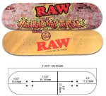 RAW Skate Board Bricks & Classic