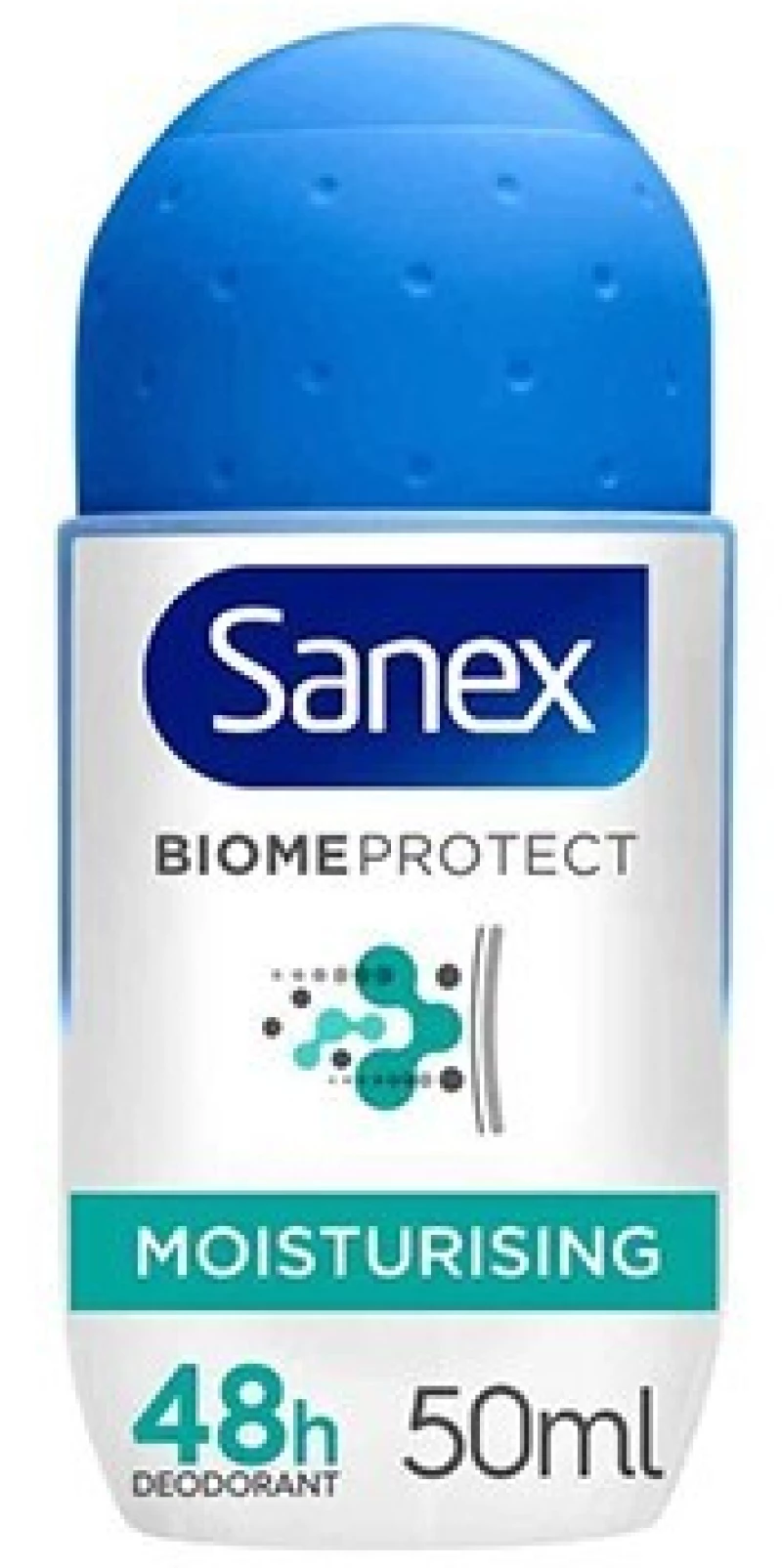 Sanex Biome Protect Dermo Moisturising Ανδρικό Αποσμητικό Roll On 48h 50ml