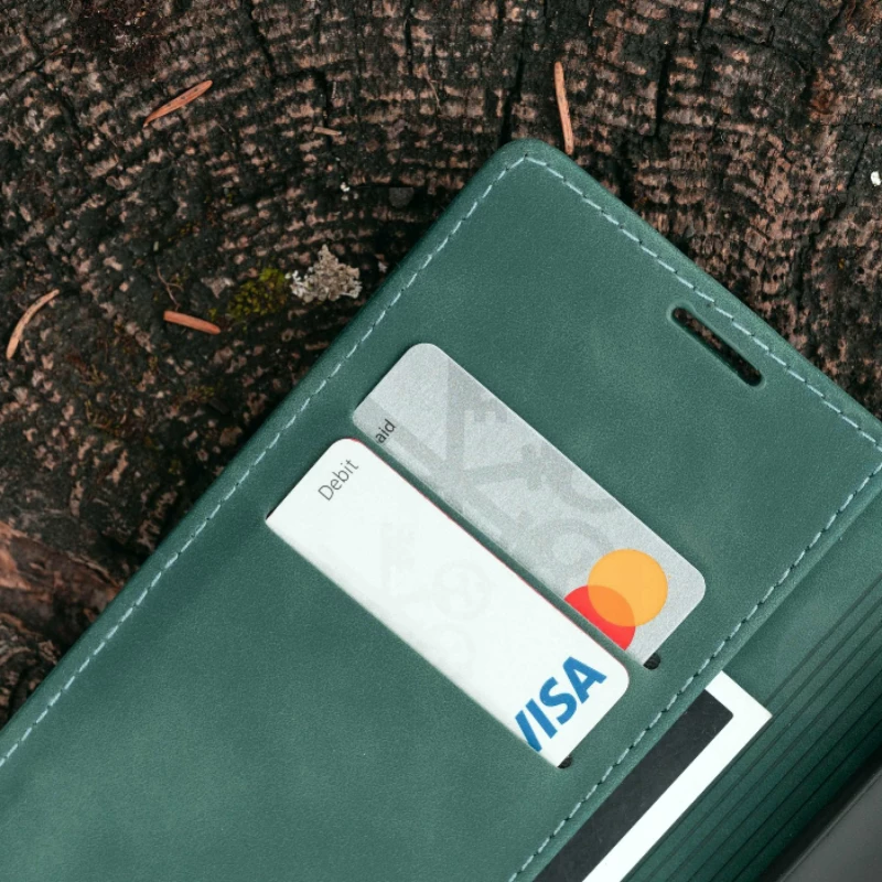 Θήκη Xiaomi Poco X8 Pro Max Spacecase Wallet Πορτοφόλι - Green (5905719141196)