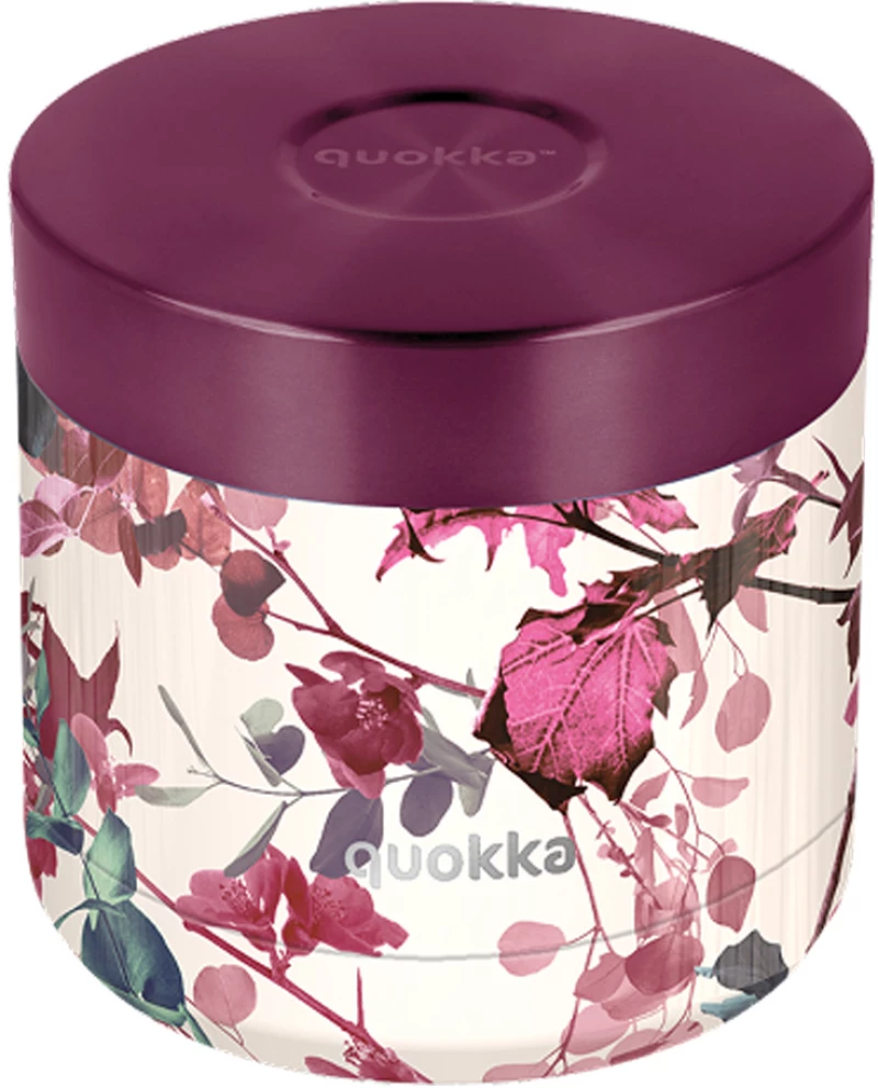 QUOKKA STAINLESS STEEL ΔΟΧΕΙΟ ΦΑΓΗΤΟΥ 600ml WHIM - TREE BRANCHES (#41117)