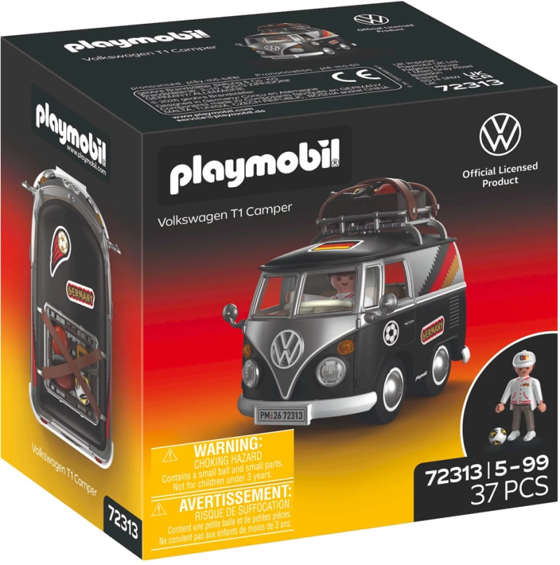 PLAYMOBIL VOLKSWAGEN T1 CAMPER - ΕΘΝΙΚΗ ΓΕΡΜΑΝΙΑΣ (#72313)