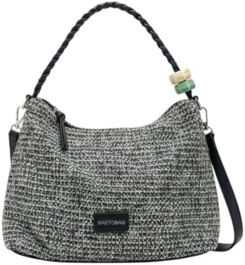 Τσάντα ώμου A8026 - Μαύρο Bag to Bag