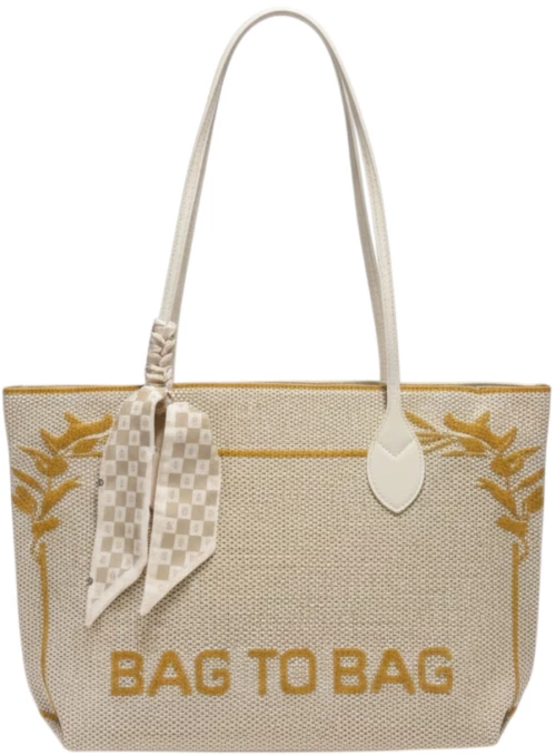 Τσάντα Ώμου J2506 - Μπέζ Bag to Bag