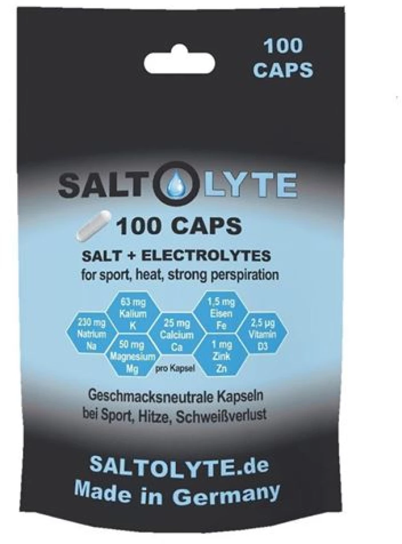 Saltolyte Salt & Electrolytes - Κάψουλες Αλάτων & Ηλεκτρολυτών 100caps