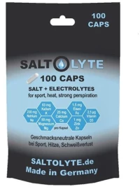 Saltolyte Salt & Electrolytes - Κάψουλες Αλάτων & Ηλεκτρολυτών 100caps