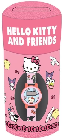 Ρολόι Σε Μεταλλικό Κουτί Hello Kitty & Friends 000490251