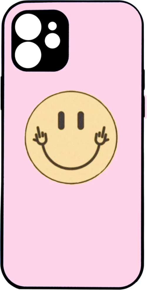 CUSTOM Smile face pink - Google Pixel 8A 5G