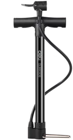 DELI FLOOR PUMP 8BAR/116PSI Φ29X270MM BLACK