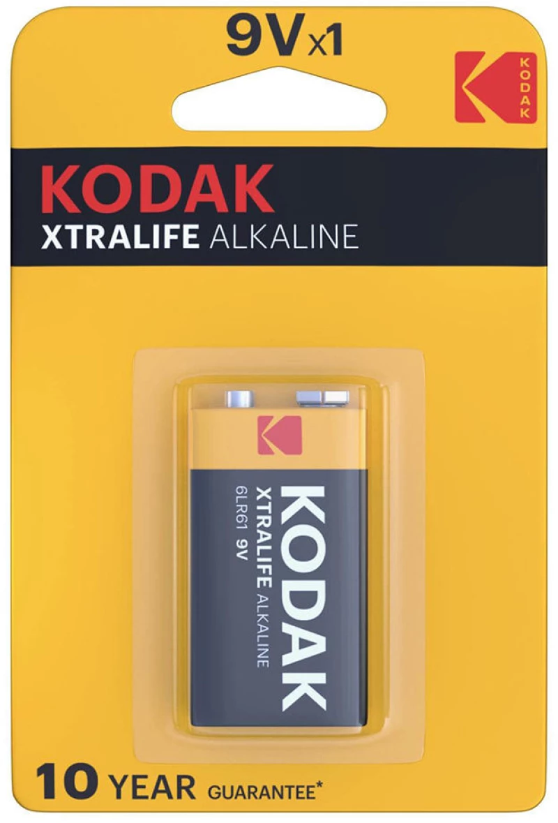 Kodak Extra Life 6LR61 9V Μπαταρία (1τμχ)
