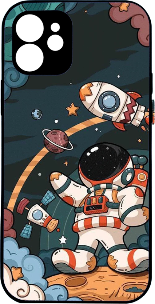 CUSTOM Cartoon astronaut - iPhone 15