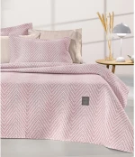 Σετ Κουβερλί Ημίδιπλο 2 Τεμαχίων Guy Laroche Vera Pudra 180x240