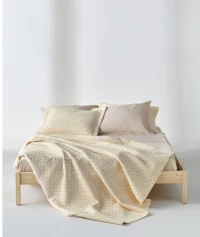 Σετ Κουβερλί Μονό 2 Τεμαχίων Kentia Cristofer 6 Cream-Green-Orange-Yellow 160x240