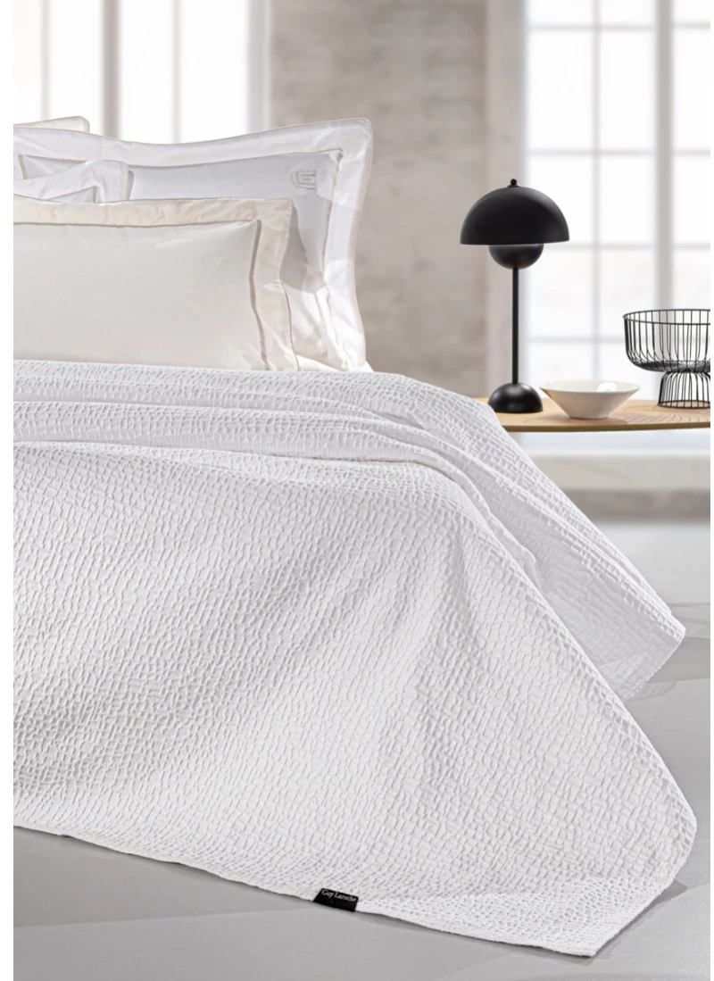 Κουβέρτα King Size Guy Laroche Luna White 260x250