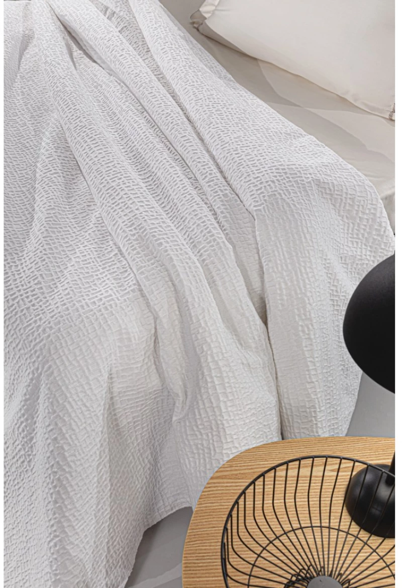 Κουβέρτα King Size Guy Laroche Luna White 260x250