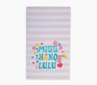 Παιδική Πετσέτα Θαλάσσης Nef-Nef Miss Honolulu Pink 70x120