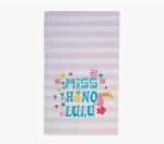 Παιδική Πετσέτα Θαλάσσης Nef-Nef Miss Honolulu Pink 70x120